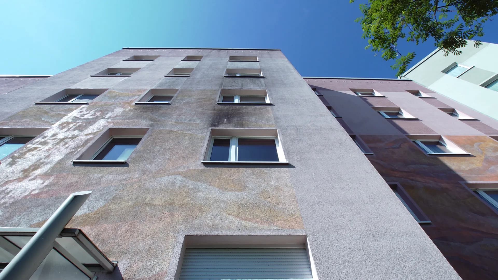 Fassadenreinigung Hochhaus